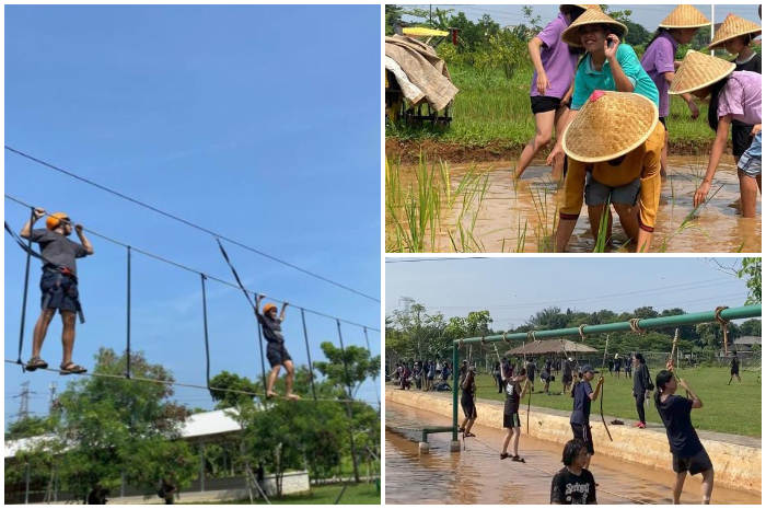 Suasana aktivitas di Kampoeng Gowes Wisata Edukasi.