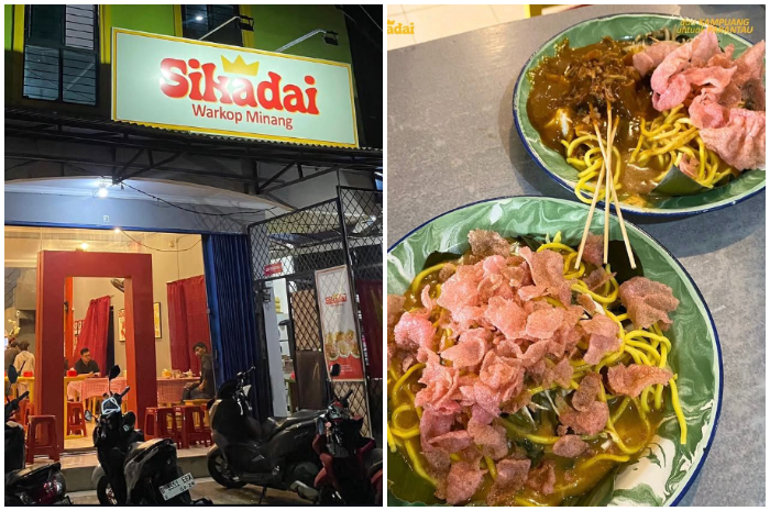 Suasana Sikadai Warkop dan menu Mie Pical.