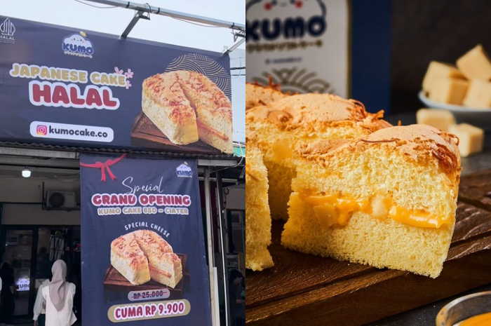 Kumo Cake, kue khas negeri Sakura