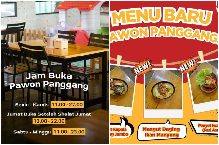 Menu baru di Resoran&nbsp;Pawon Panggang di Jalan Karadenan Bogor.