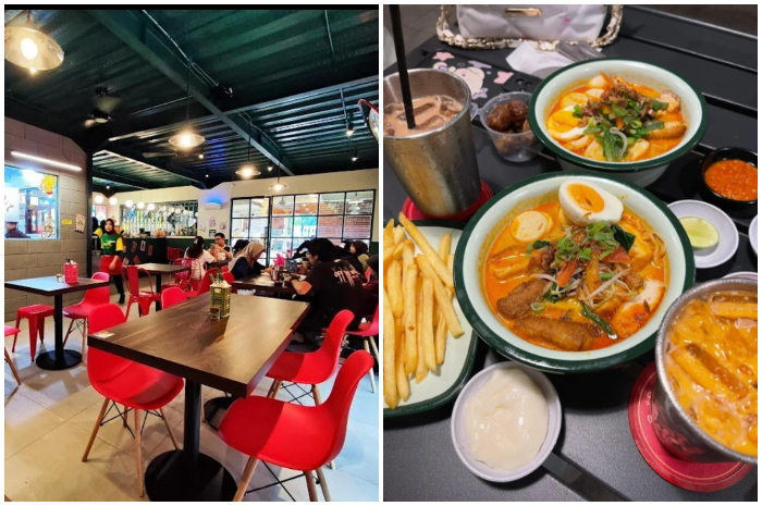 Suasana dan menu salah satu menu di PutPit Tiam Baranangsiang Bogor.