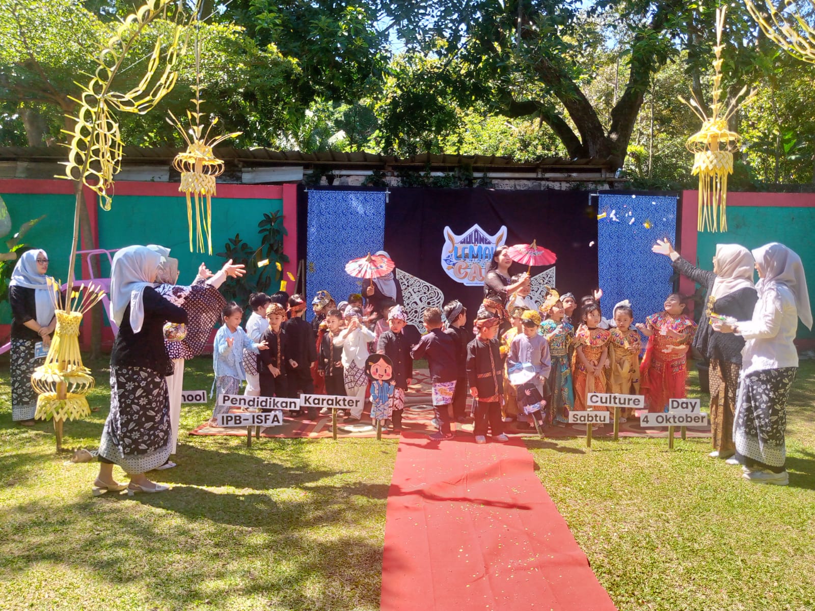 Kegiatan Culture Day di Sekolah Labschool Pendidikan Karakter IPB-ISFA
