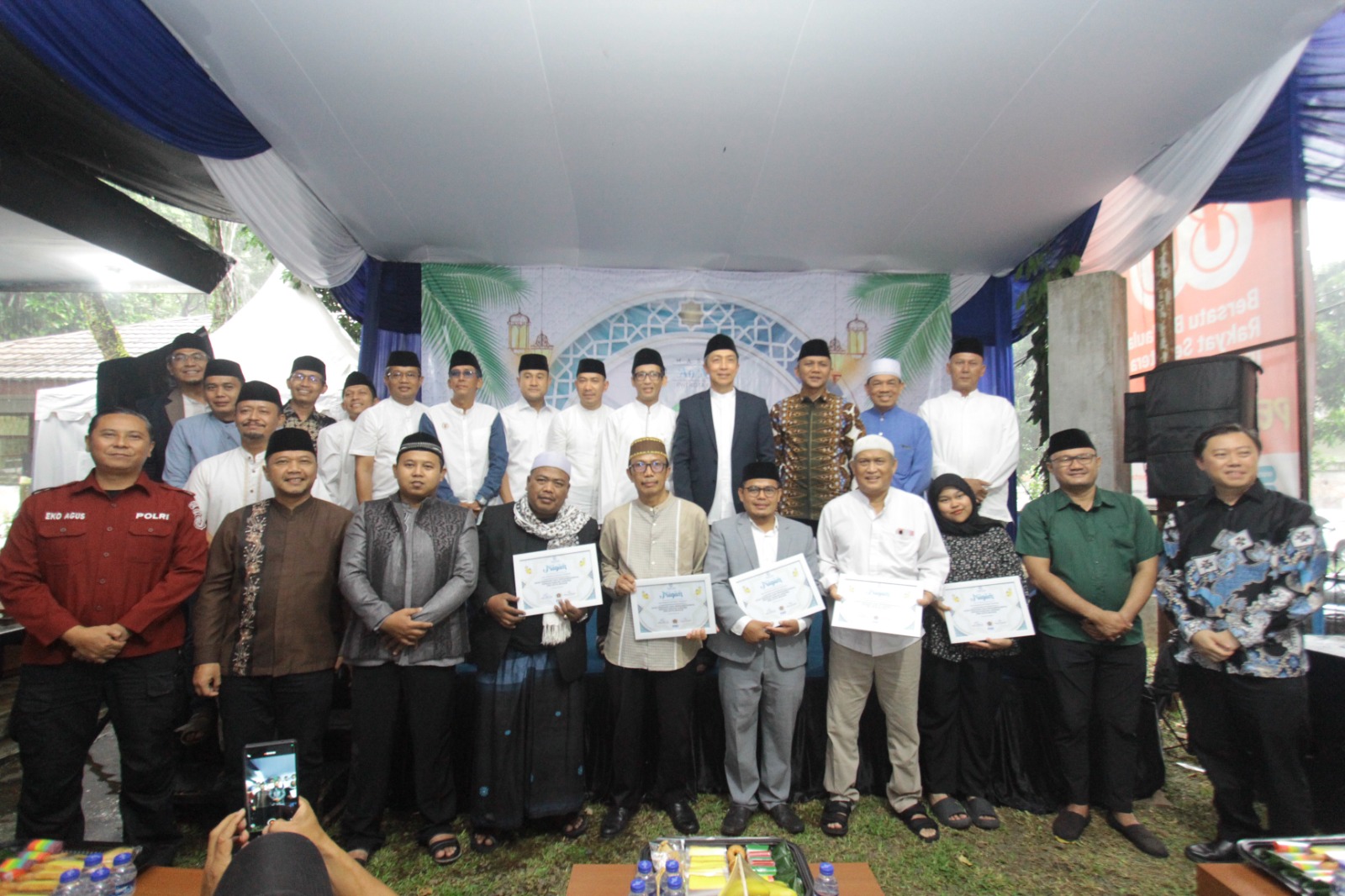 Peringatan Maulid Nabi Muhammad SAW yang digelar DKM An Naba PWI Kota Bogor.