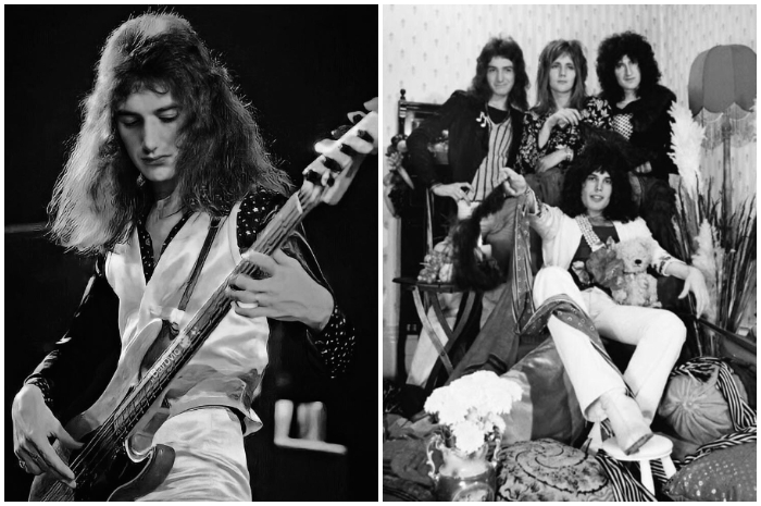 Sosok John Deacon basist dari band legendaris Queen.