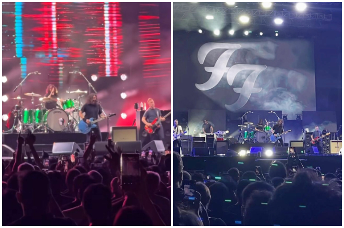 Penampilan band rokc legendaris Foo Fighters di Jakarta Kamis 2 Oktober 2025.