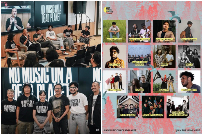 15 Musisi Indonesia yang Siap Kolaborasi bareng Music Declares Emergency Indonesia 2025 Lewat Album
