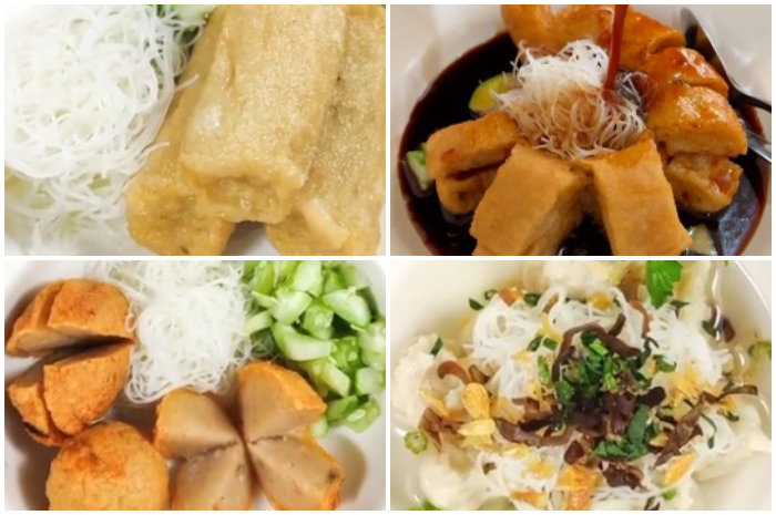 Menu Pempek Rama yang sudah ada sejak 1988.