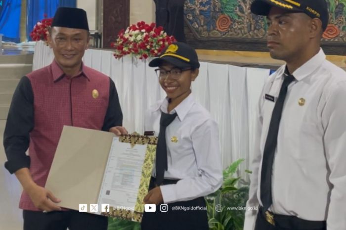 Kepala BKN, Prof. Zudan Arif Fakrulloh dalam kunjunganya ke Raja Ampat, Wilayah kerja Kantor Regional (Kanreg) XIV BKN Manokwari