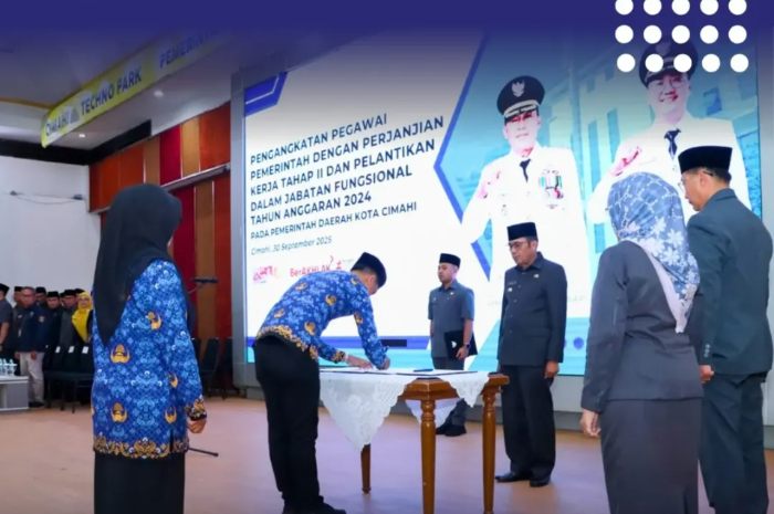 Cimahi Technopark 30 September 2025, sebanyak 716 PPPK Tahap 2 Pemkot Cimahi