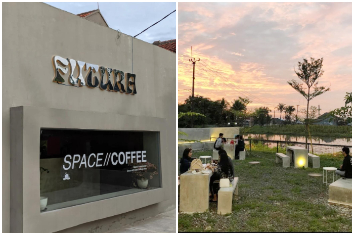 Suasana Futura Space and Coffee di Jl. Batu Hulung, Margajaya, Kecamatan Bogor Barat, Kota Bogor.