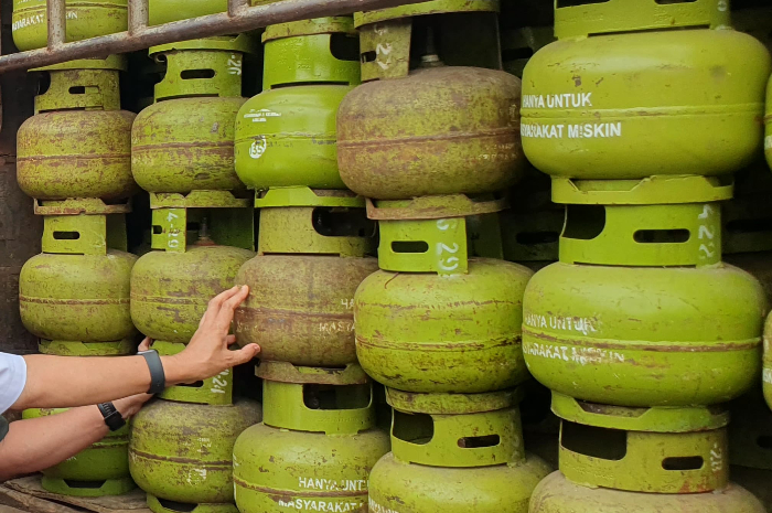 Ilustrasi: Gas elpiji 3 kg subsidi untuk masyarakat.