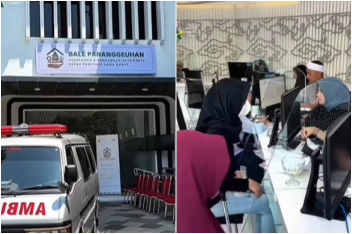 Bale Pananggeuhan layanan pengaduan bagi warga Jawa Barat yang disediakan Pemprov Jabar di Gedung Sate, Bandung.