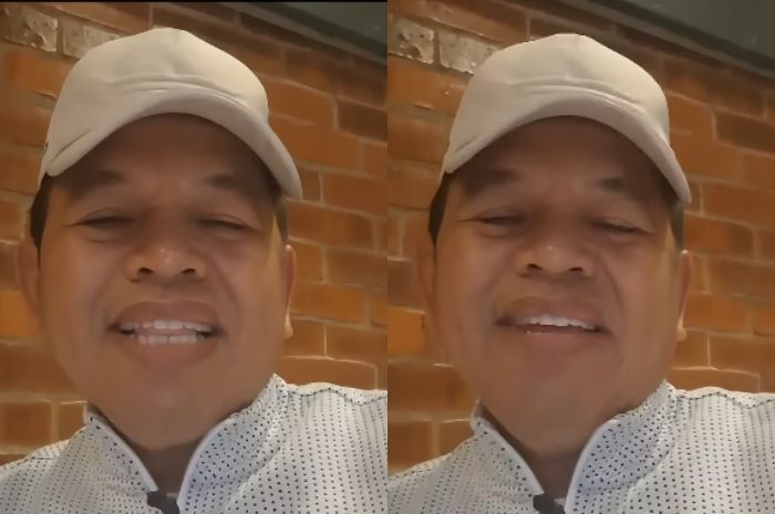 Gubernur Jawa Barat Dedi Mulyadi saat&nbsp;menjelaskan program Sapoe Sarebu.