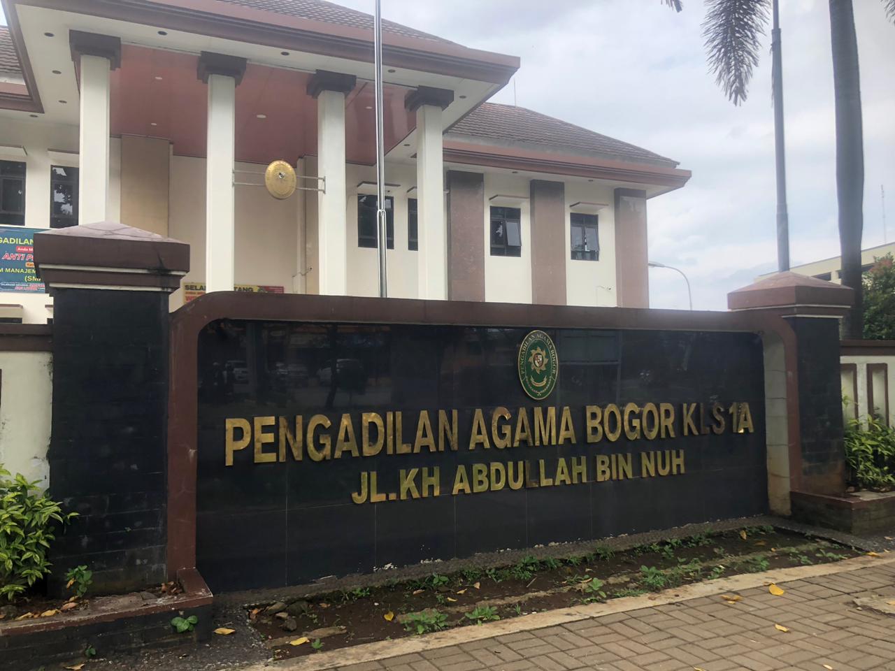 Ilustrasi: Kantor Pengadilan Agama Kota Bogor.