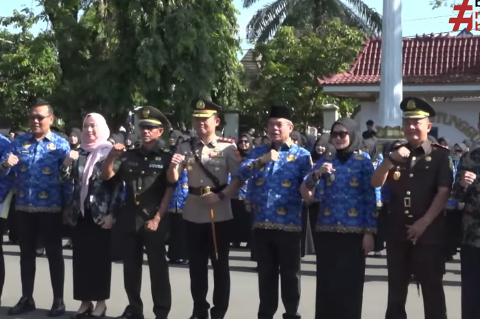 Upacara penyerahan SK PPPK
