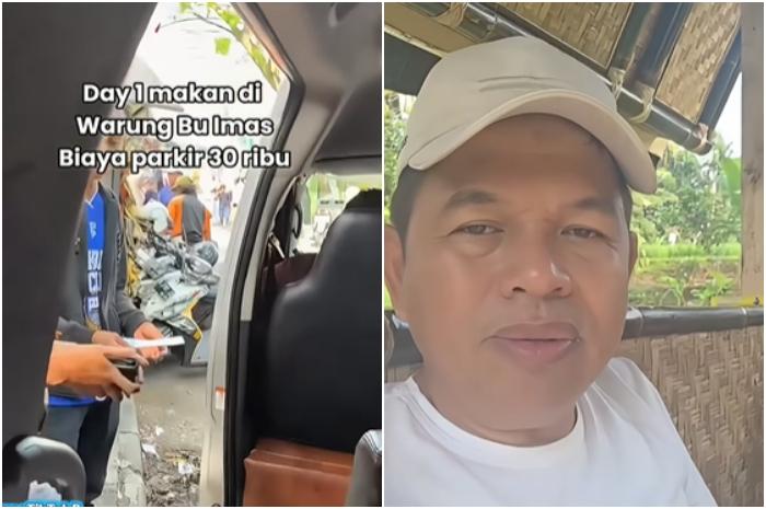 Gubernur Jawa Barat Dedi Mulyadi menanggapi video viral juru parkir di Warung Bu Imas.