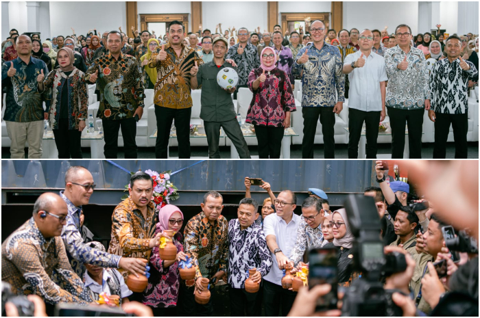 Launching Program KUMITRA oleh&nbsp;Kementerian UMKM&nbsp;RI&nbsp;dan Kementerian Koordinator Bidang Pemberdayaan Masyarakat di Kota Sukabumi.