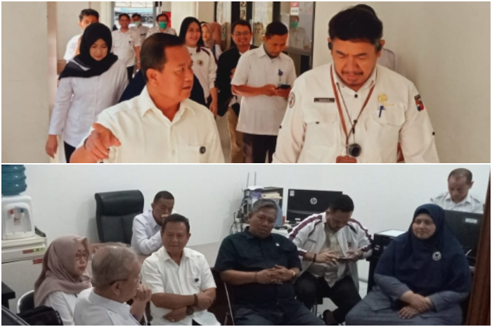 Komisi IV DPRD Kota Bogor melakukan inspeksi mendadak ke RSUD Kota Bogor.