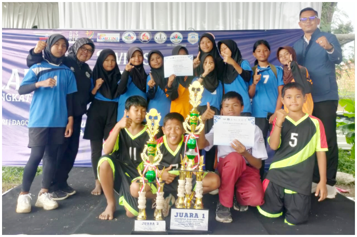 SDN Bubulak 1 saat meraih prestasi dalam Invitasi Olahraga Tradisional Tingkat Sekolah Dasar Kecamatan Bogor Barat 2025.
