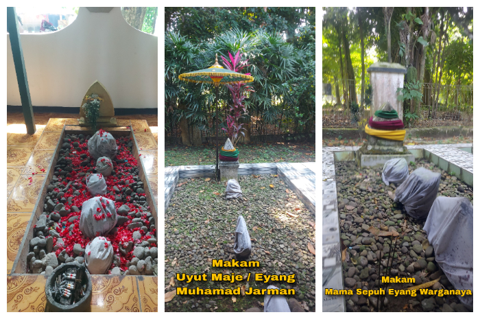 Makam Keramat Leuwimanjing, yang terus dijaga Pemdes Kuta Mekar dan masuk kawasan Bendungan Cibeet, Kecamatan Cariu, Kabupaten Bogor.