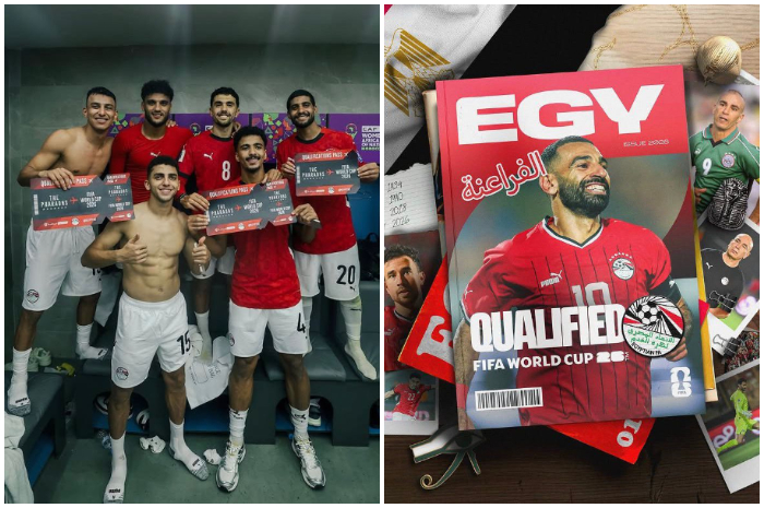 Unggahan poster dari FIFA yang menyatakan bahwa Mesir lolos ke Piala Dunia 2026