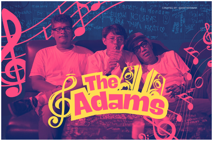 Personel Band Indie Rock Legendaris, The Adams