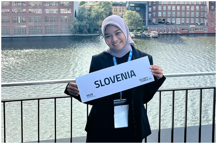 Hawra, putri dari Wakil Ketua DPRD Kota Depok raih perstasi di&nbsp;ajang Model United Nations (MUN) Europe 2025 di Berlin.