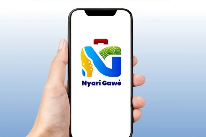 Ilustrasi aplikasi Nyari Gawe.