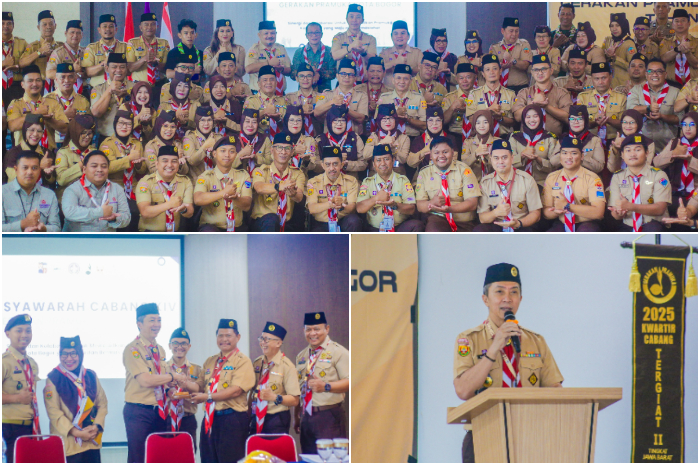Musyawarah Cabang (Muscab) ke-14 Kwartir Cabang (Kwarcab) Gerakan Pramuka Kota Bogor.