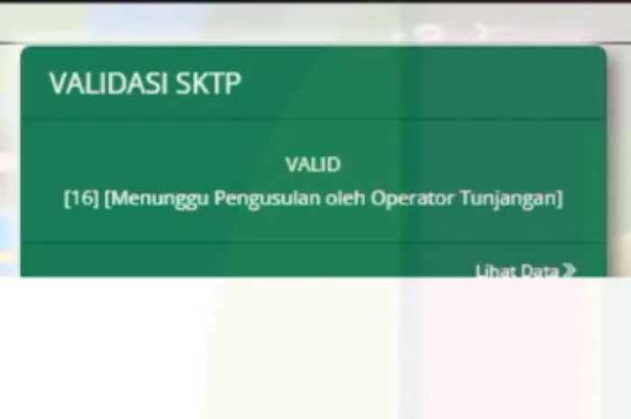 Tampilan kode 16 di Info GTK untuk melihat tunjangan profesi guru.