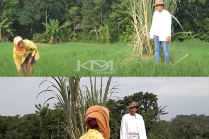 Kegigihan Mak Tarsih membuat Gubernur Jawa Barat Dedi Mulyadi kagum dan memberikannya uang.