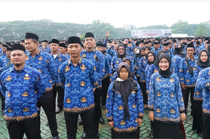 Ilustrasi Guru ASN Pemkab Bekasi.