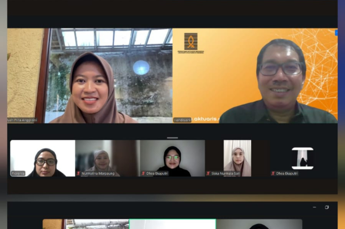 Review kurikulum Prodi S1 Sains Aktuaria Universitas Muhammadiyah Bogor Raya diselenggarakan Daring.