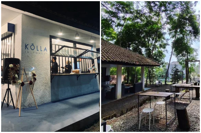 Suasana nyaman dan tenang di Kopi Kolla In Forest Jl. Cikopo Sel, pasir paliki No.09, Sukamaju, Kabupaten Bogor.
