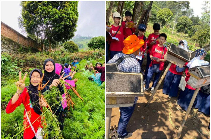 Suasana aktivitas di Teras Lembang Eduagro.&nbsp;