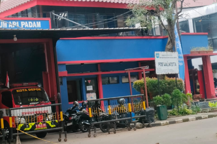 Kantor Damkar Pos Wali Kota Depok. Sejak awal Januari 2025 tercatat ribuan kejadian ditangani Damkar Kota Depok.