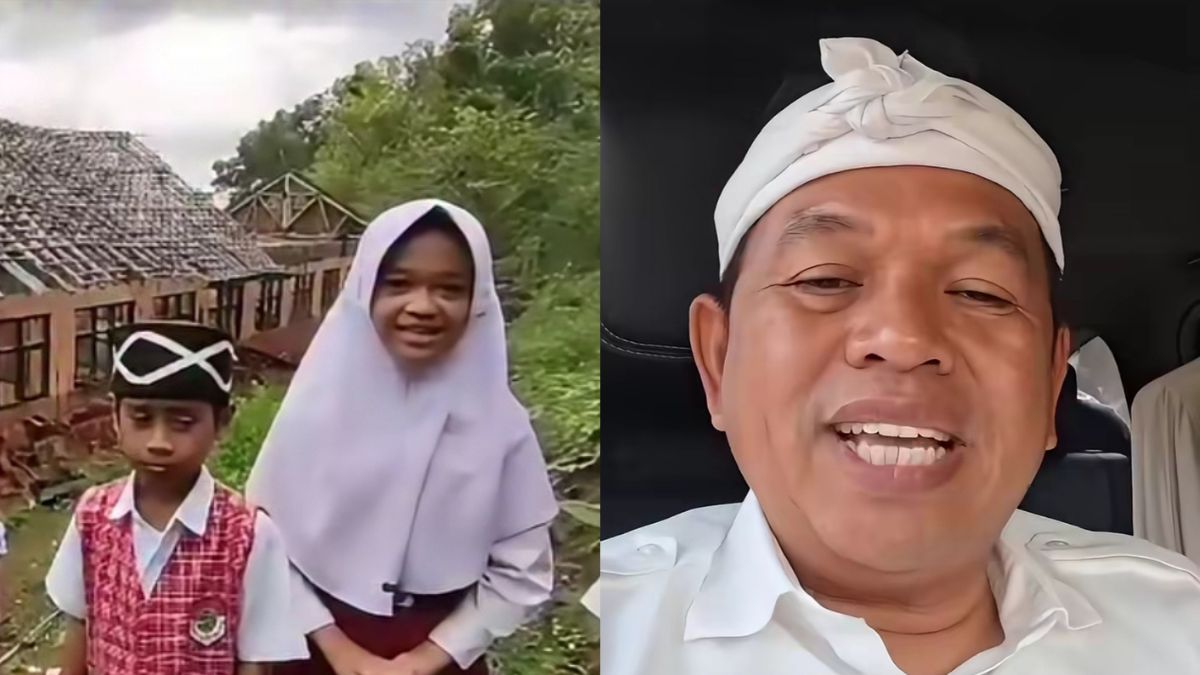 Gubernur Jawa Barat Dedi Mulyadi respons permintaan siswa SDN Curug Telu, Tasikmalaya.
