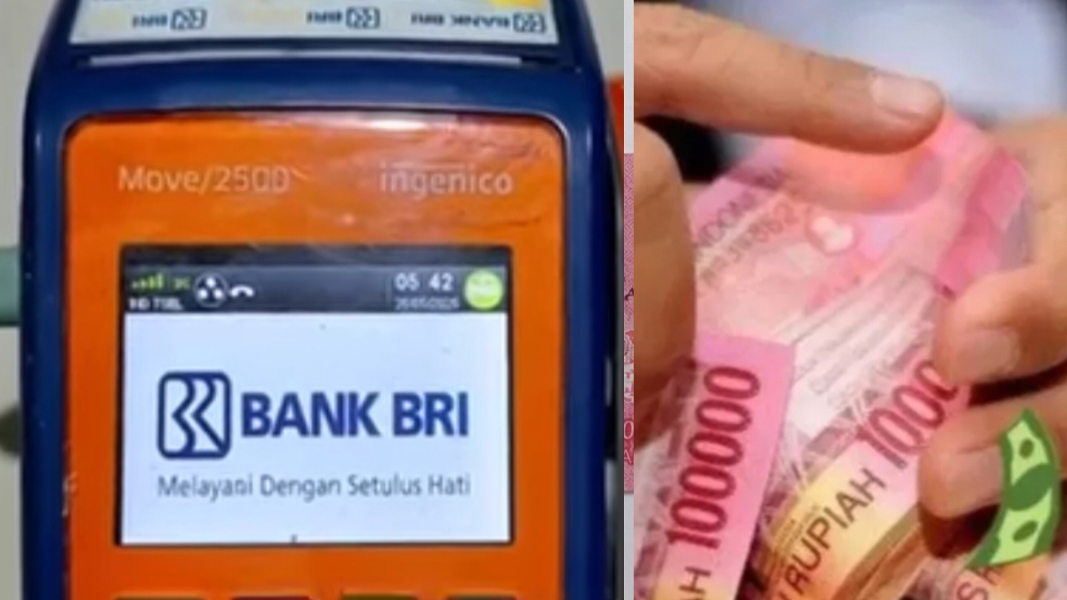 Ilustrasi pencairan bansos PKH BPNT.