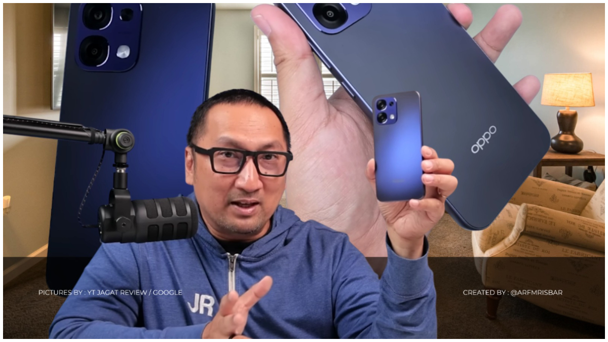 Tampilan OPPO A6 Pro 5G dengan baterai jumbo.