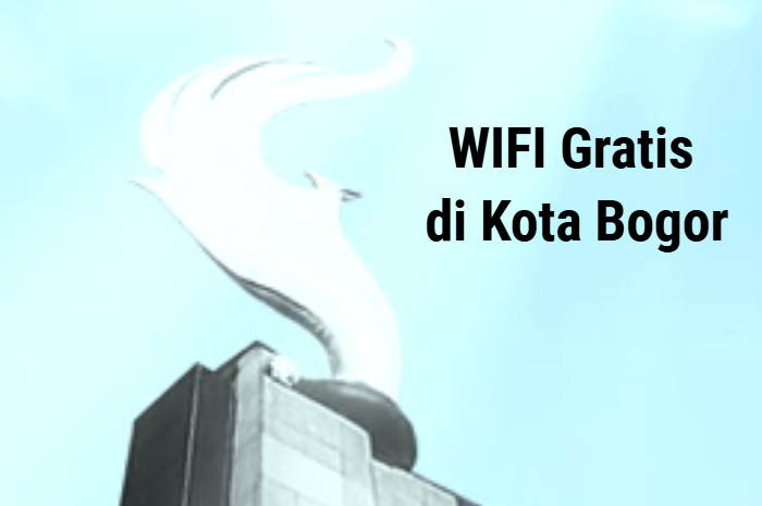 Ada WIFI gratis di Kota Bogor.