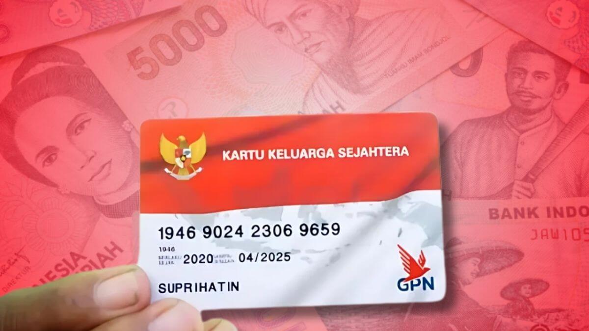 ILUSTRASI KKS untuk mengambil bansos PKH BPNT.