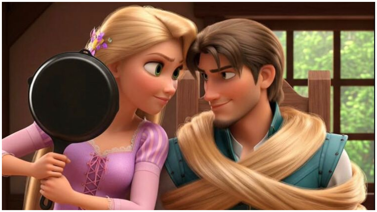 Film Animasi Disney Tangled.