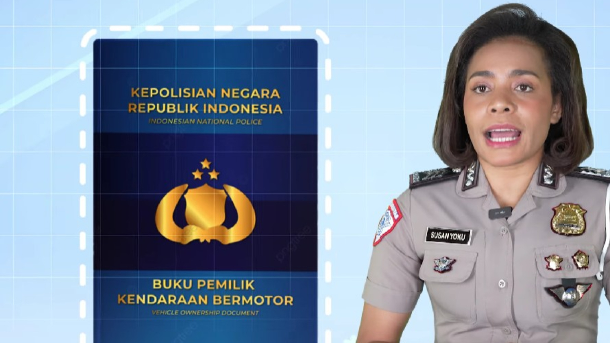 Anggota Korlantas Polri yang juga host YouTube NTMC Korlantas Polri,&nbsp;Brigadir Susan Yoku menjelaskan jika STNK hilang.