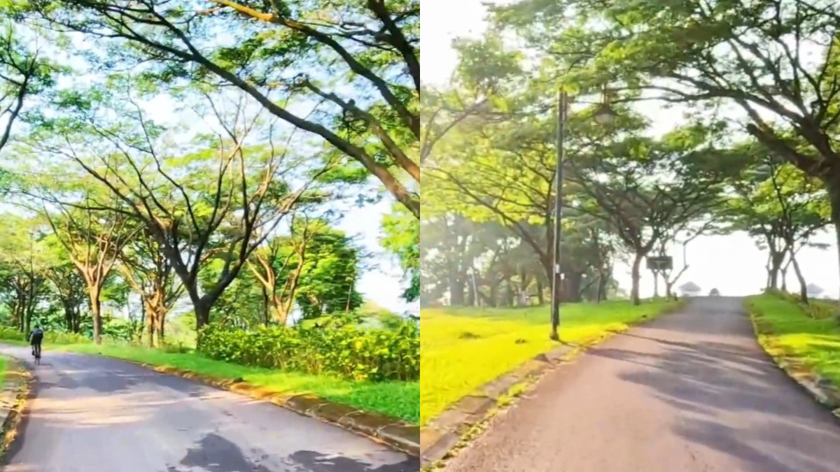 Keindahan rute Bukit Pelangi Bogor, menuju kawasan wisata Puncak.