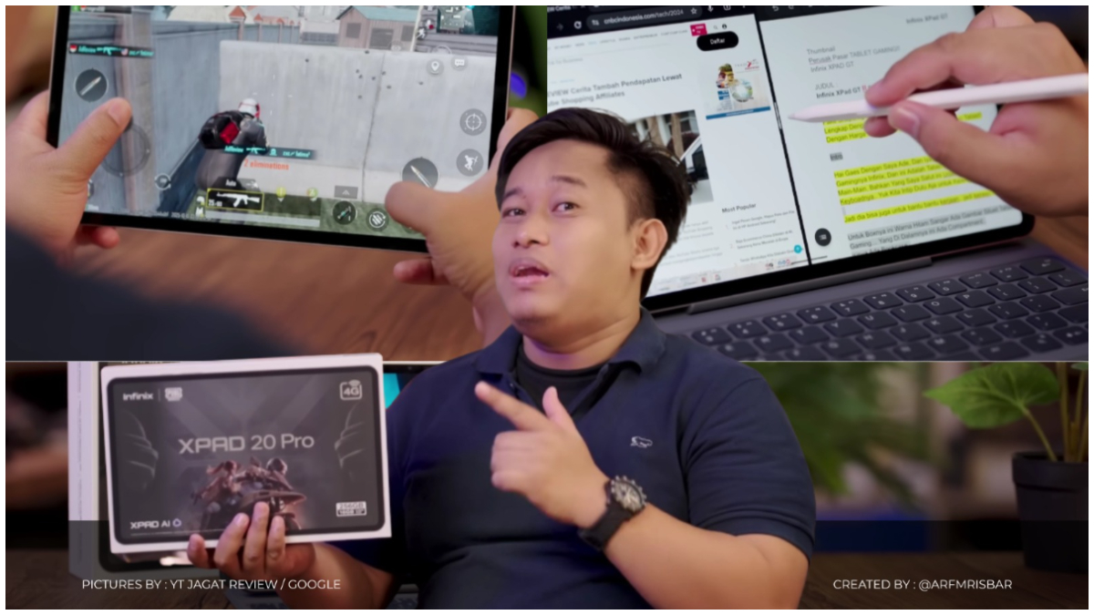Review Infinix XPad 20 Pro
