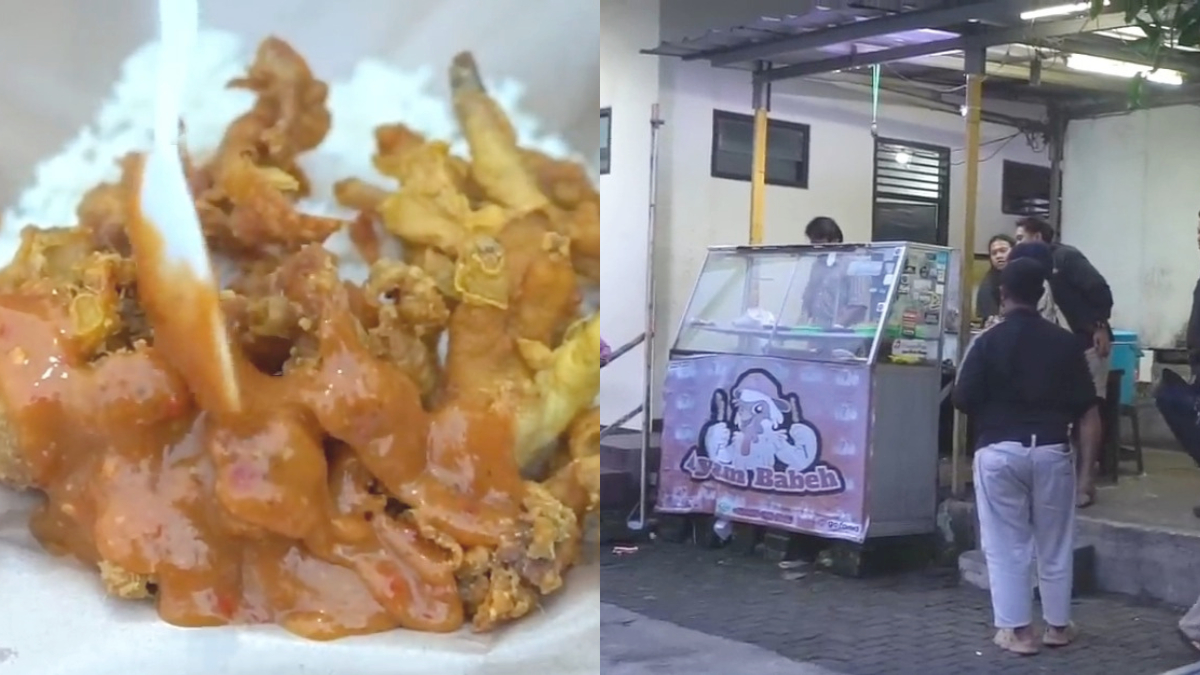 Kuliner Nasi Kulit Ayam Babeh Depok