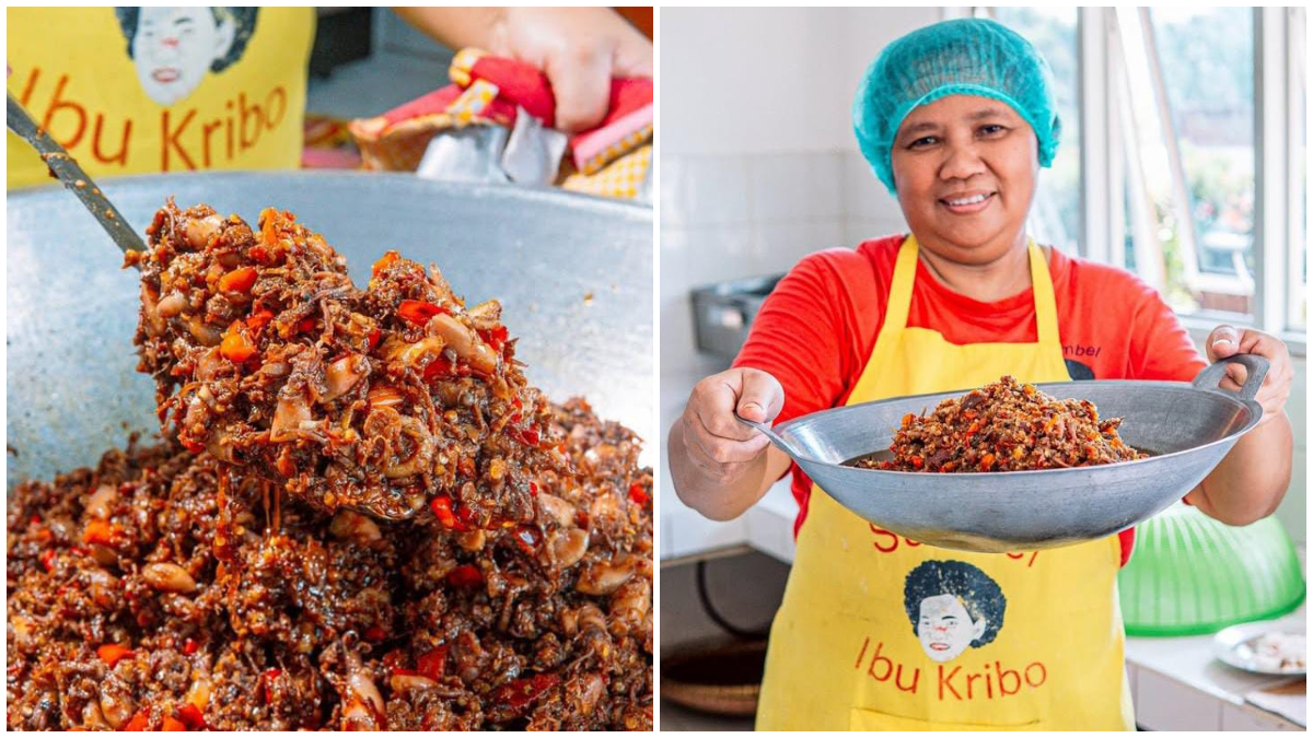 Sambal Ibu Kribo khas Bogor yang cocok jadi oleh-oleh.