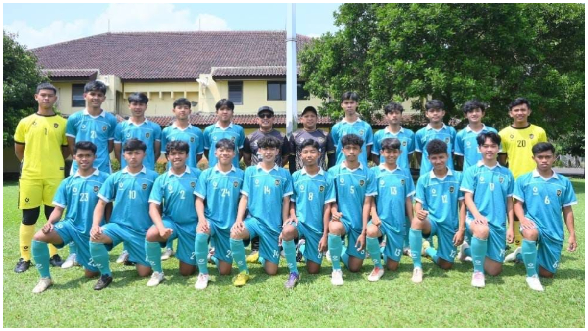 Punggawa Abinaya Squad Football Club yang siap berlaga di liga 4