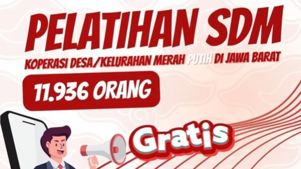 Dinas Koperasi dan Usaha Kecil Provinsi Jawa Barat membuka Pelatihan Sumber Daya Manusia (SDM).