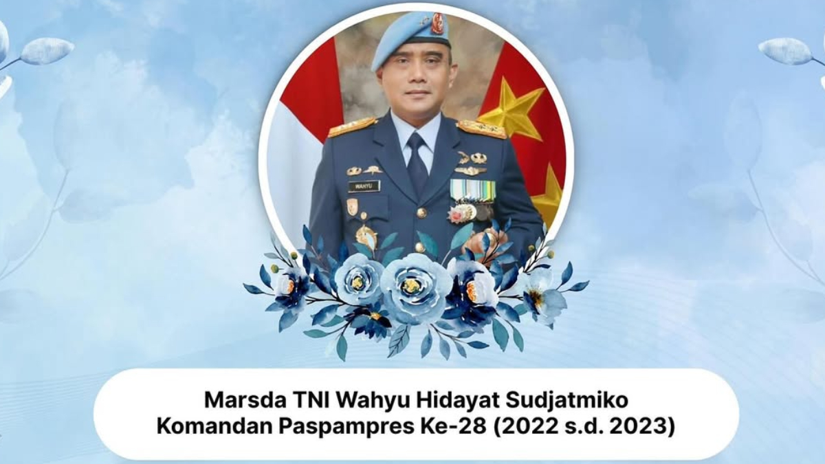 BERDUKA : Marsda TNI Wahyu Hidayat Sudjatmiko